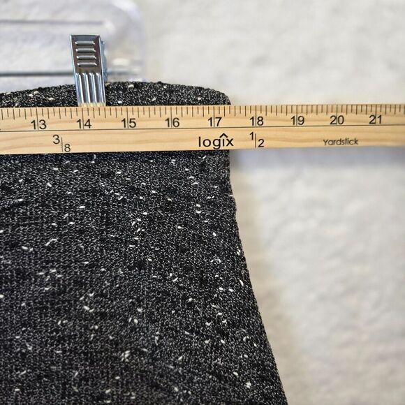 NWOT New Directions Textured A-Line Midi Skirt Sz M - Feminine flowy Stretchy - Picture 3 of 6